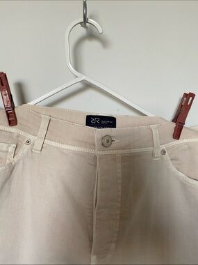 RAFFAELLO ROSSI Light beige High-Waist Jeans